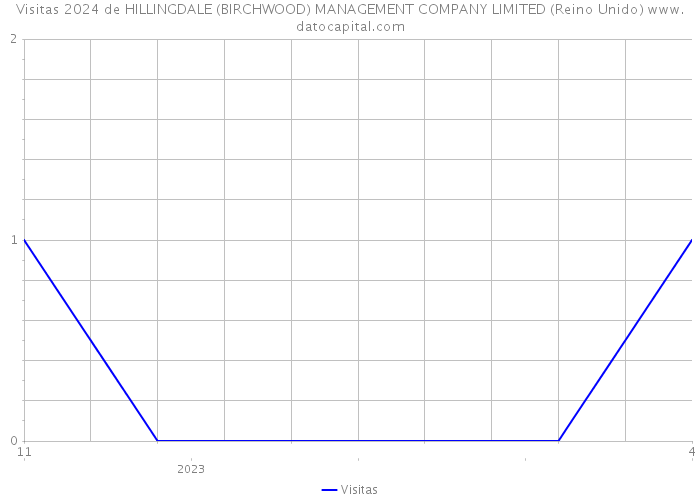 Visitas 2024 de HILLINGDALE (BIRCHWOOD) MANAGEMENT COMPANY LIMITED (Reino Unido) 