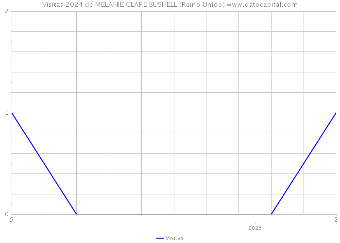 Visitas 2024 de MELANIE CLARE BUSHELL (Reino Unido) 