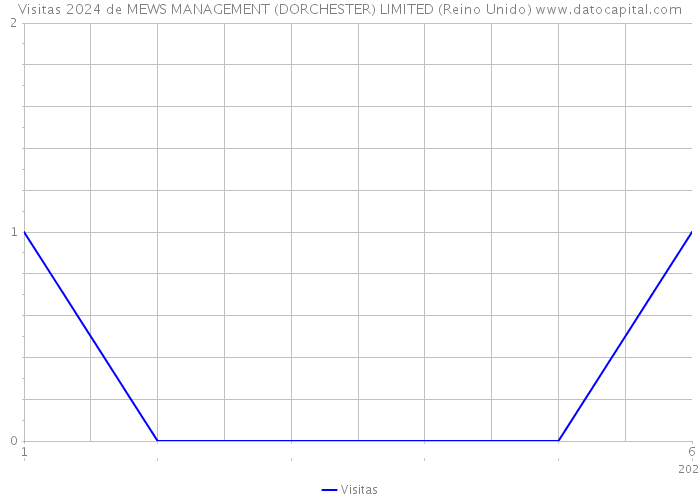 Visitas 2024 de MEWS MANAGEMENT (DORCHESTER) LIMITED (Reino Unido) 