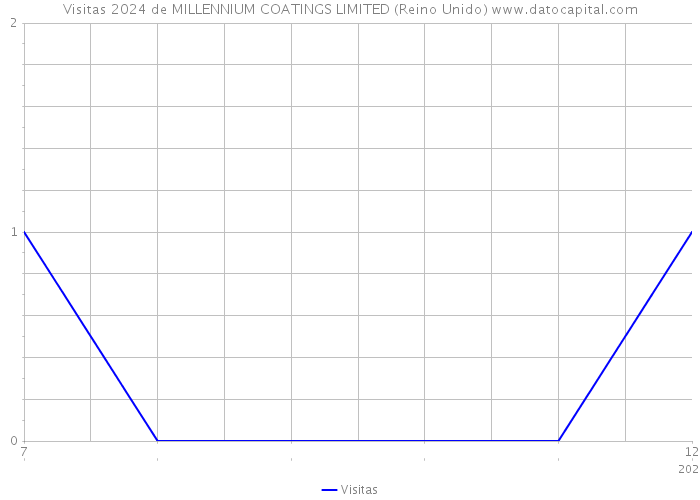 Visitas 2024 de MILLENNIUM COATINGS LIMITED (Reino Unido) 