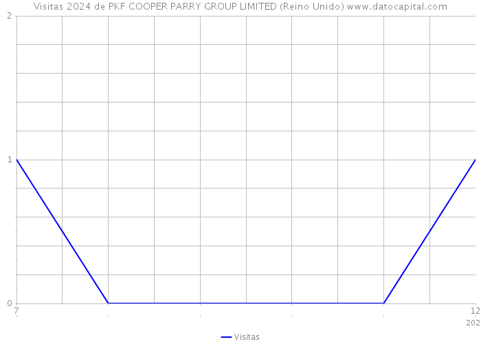 Visitas 2024 de PKF COOPER PARRY GROUP LIMITED (Reino Unido) 
