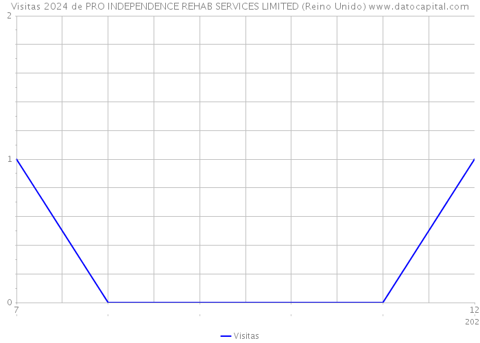 Visitas 2024 de PRO INDEPENDENCE REHAB SERVICES LIMITED (Reino Unido) 