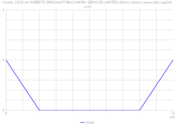 Visitas 2024 de ROBERTS SPECIALIST BRICKWORK SERVICES LIMITED (Reino Unido) 