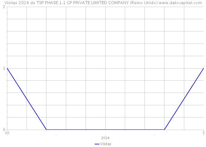 Visitas 2024 de TSP PHASE 1.1 GP PRIVATE LIMITED COMPANY (Reino Unido) 
