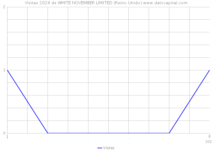 Visitas 2024 de WHITE NOVEMBER LIMITED (Reino Unido) 