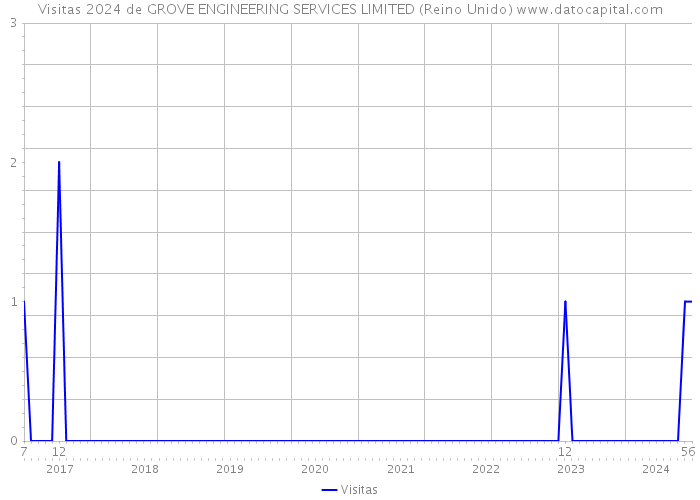 Visitas 2024 de GROVE ENGINEERING SERVICES LIMITED (Reino Unido) 