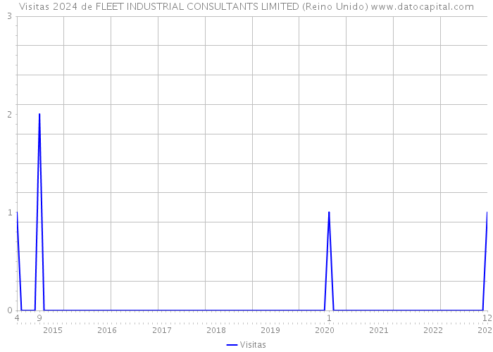 Visitas 2024 de FLEET INDUSTRIAL CONSULTANTS LIMITED (Reino Unido) 