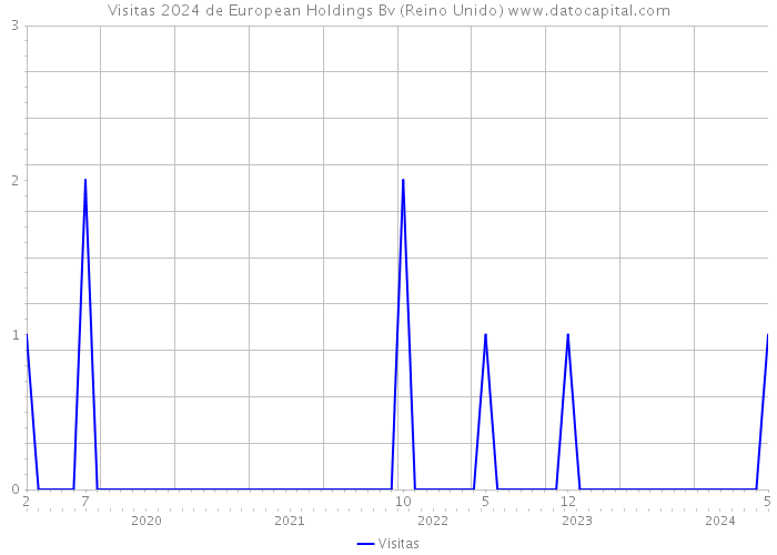 Visitas 2024 de European Holdings Bv (Reino Unido) 