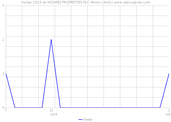 Visitas 2024 de HOLMES PROPERTIES PLC (Reino Unido) 