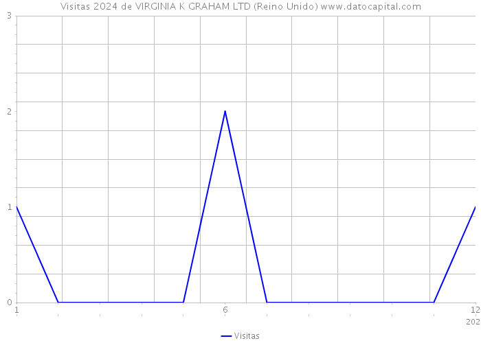 Visitas 2024 de VIRGINIA K GRAHAM LTD (Reino Unido) 