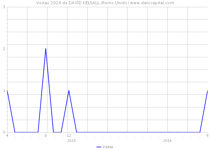 Visitas 2024 de DAVID KELSALL (Reino Unido) 