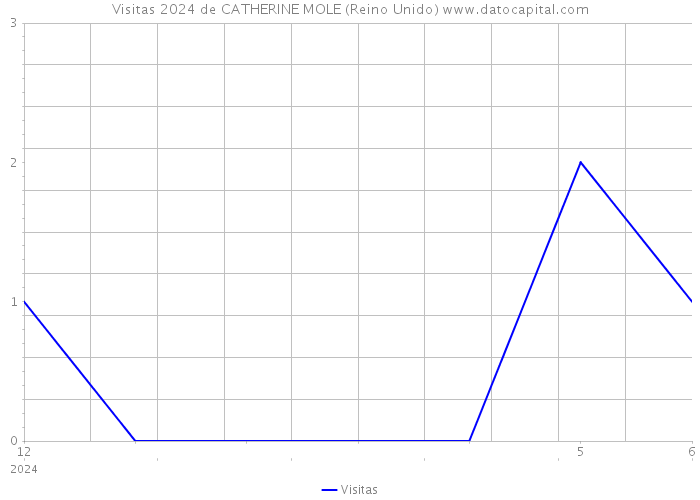 Visitas 2024 de CATHERINE MOLE (Reino Unido) 