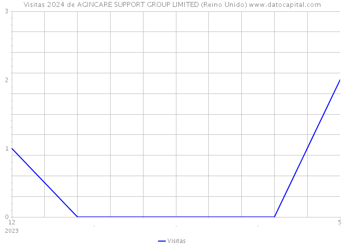 Visitas 2024 de AGINCARE SUPPORT GROUP LIMITED (Reino Unido) 