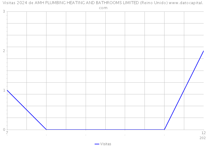 Visitas 2024 de AMH PLUMBING HEATING AND BATHROOMS LIMITED (Reino Unido) 