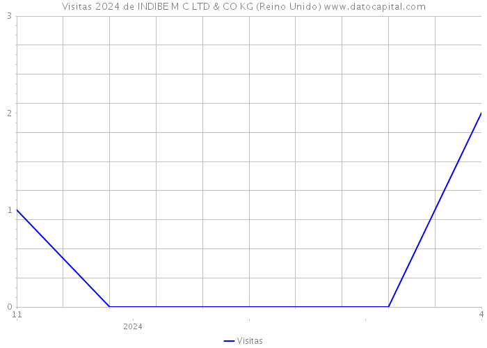 Visitas 2024 de INDIBE M C LTD & CO KG (Reino Unido) 