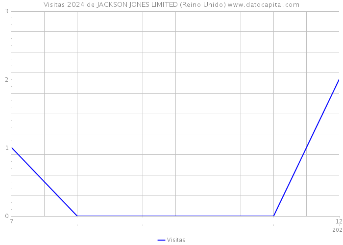 Visitas 2024 de JACKSON JONES LIMITED (Reino Unido) 