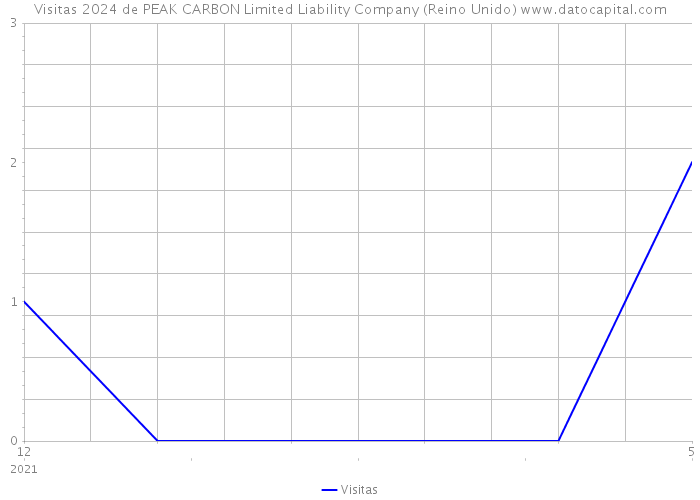 Visitas 2024 de PEAK CARBON Limited Liability Company (Reino Unido) 