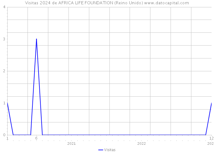Visitas 2024 de AFRICA LIFE FOUNDATION (Reino Unido) 