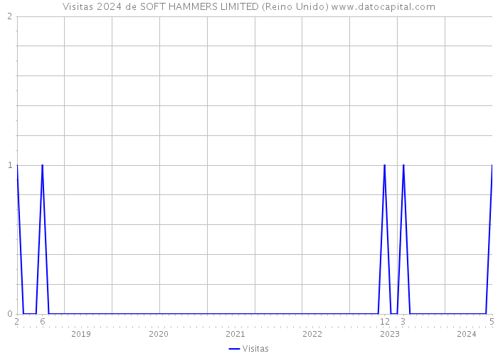 Visitas 2024 de SOFT HAMMERS LIMITED (Reino Unido) 