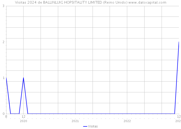 Visitas 2024 de BALLINLUIG HOPSITALITY LIMITED (Reino Unido) 