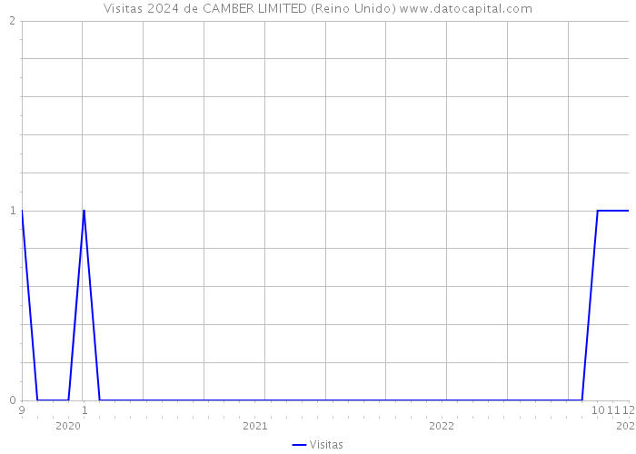 Visitas 2024 de CAMBER LIMITED (Reino Unido) 