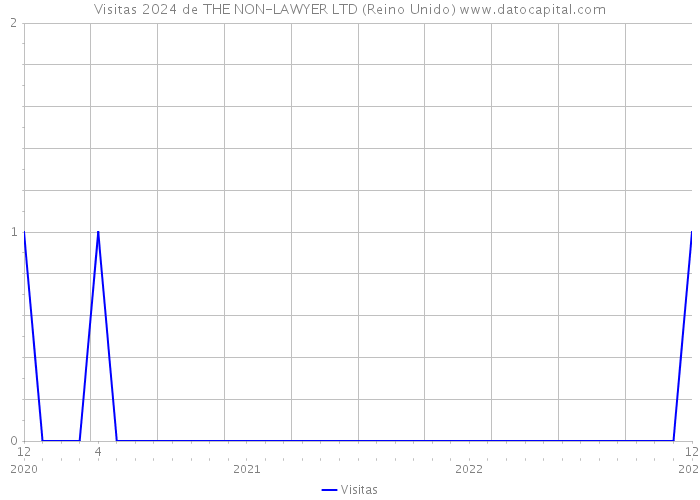 Visitas 2024 de THE NON-LAWYER LTD (Reino Unido) 