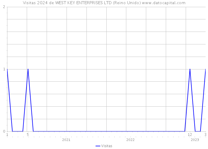 Visitas 2024 de WEST KEY ENTERPRISES LTD (Reino Unido) 