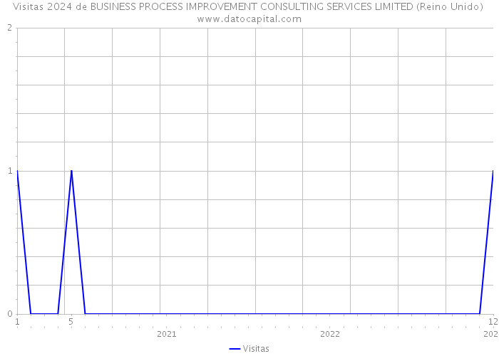 Visitas 2024 de BUSINESS PROCESS IMPROVEMENT CONSULTING SERVICES LIMITED (Reino Unido) 
