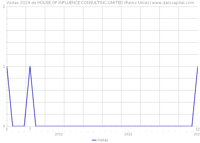 Visitas 2024 de HOUSE OF INFLUENCE CONSULTING LIMITED (Reino Unido) 