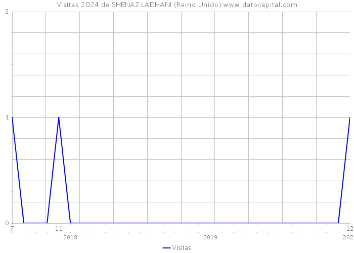 Visitas 2024 de SHENAZ LADHANI (Reino Unido) 