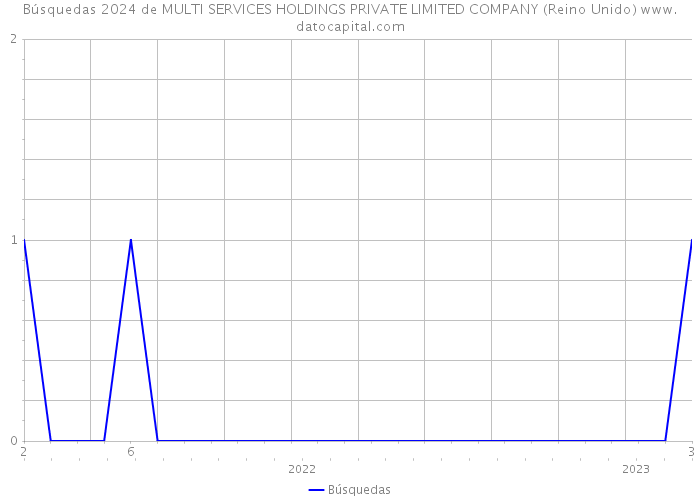 Búsquedas 2024 de MULTI SERVICES HOLDINGS PRIVATE LIMITED COMPANY (Reino Unido) 