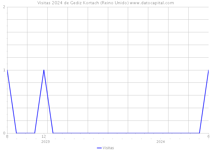 Visitas 2024 de Gediz Kortach (Reino Unido) 