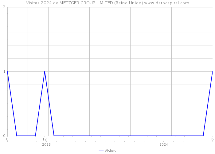 Visitas 2024 de METZGER GROUP LIMITED (Reino Unido) 