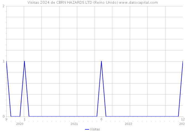 Visitas 2024 de CBRN HAZARDS LTD (Reino Unido) 