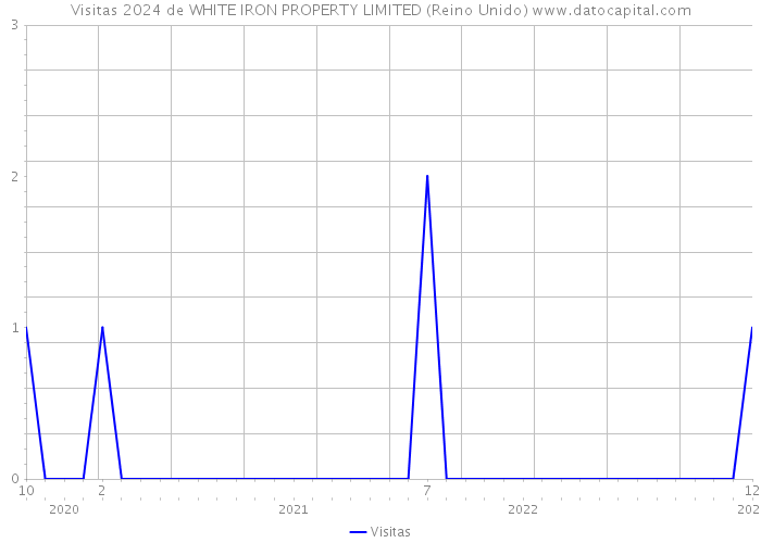 Visitas 2024 de WHITE IRON PROPERTY LIMITED (Reino Unido) 