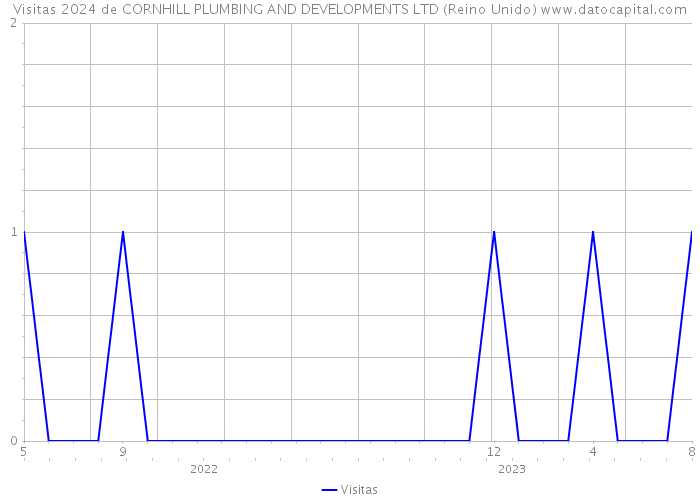 Visitas 2024 de CORNHILL PLUMBING AND DEVELOPMENTS LTD (Reino Unido) 