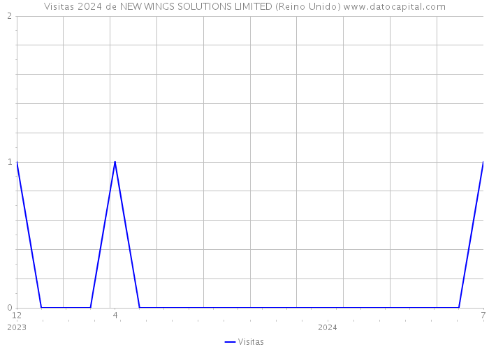 Visitas 2024 de NEW WINGS SOLUTIONS LIMITED (Reino Unido) 