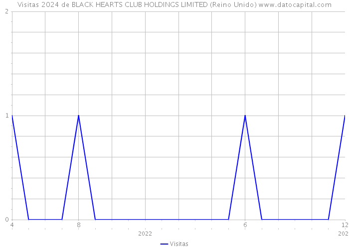 Visitas 2024 de BLACK HEARTS CLUB HOLDINGS LIMITED (Reino Unido) 