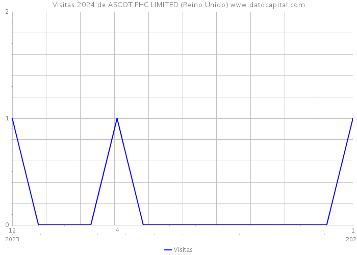 Visitas 2024 de ASCOT PHC LIMITED (Reino Unido) 