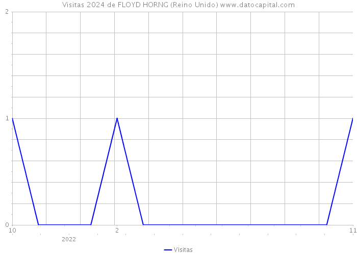 Visitas 2024 de FLOYD HORNG (Reino Unido) 