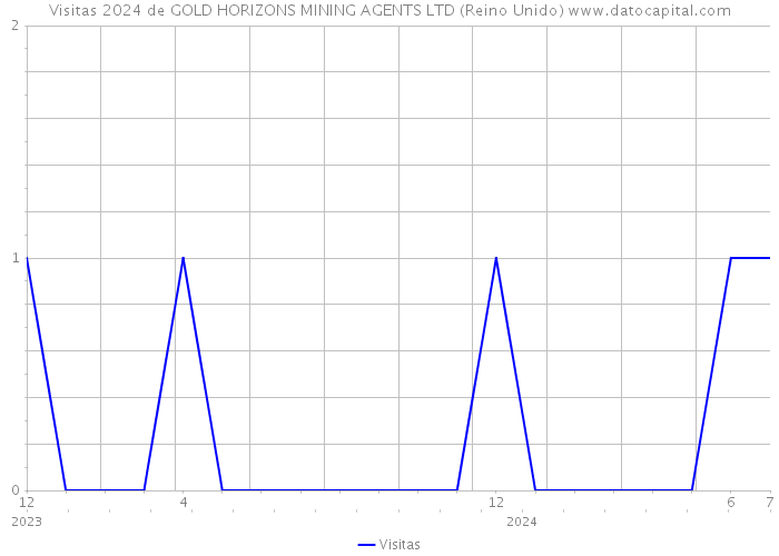 Visitas 2024 de GOLD HORIZONS MINING AGENTS LTD (Reino Unido) 