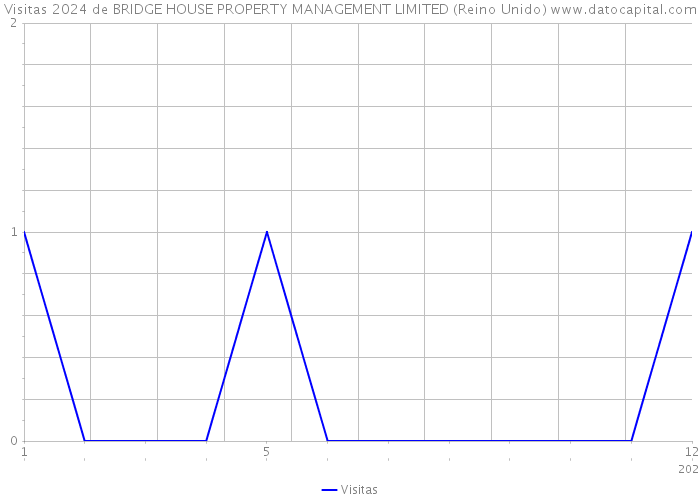 Visitas 2024 de BRIDGE HOUSE PROPERTY MANAGEMENT LIMITED (Reino Unido) 