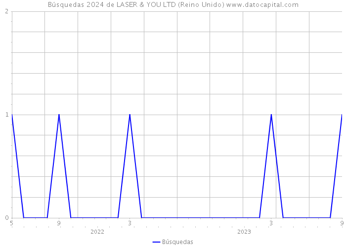 Búsquedas 2024 de LASER & YOU LTD (Reino Unido) 
