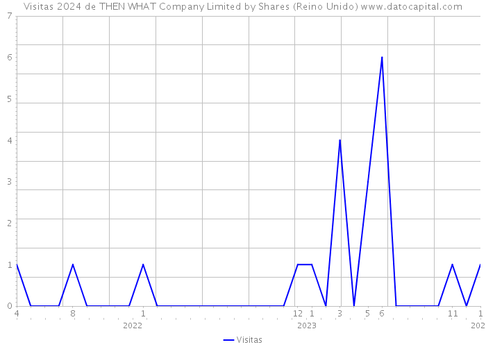Visitas 2024 de THEN WHAT Company Limited by Shares (Reino Unido) 