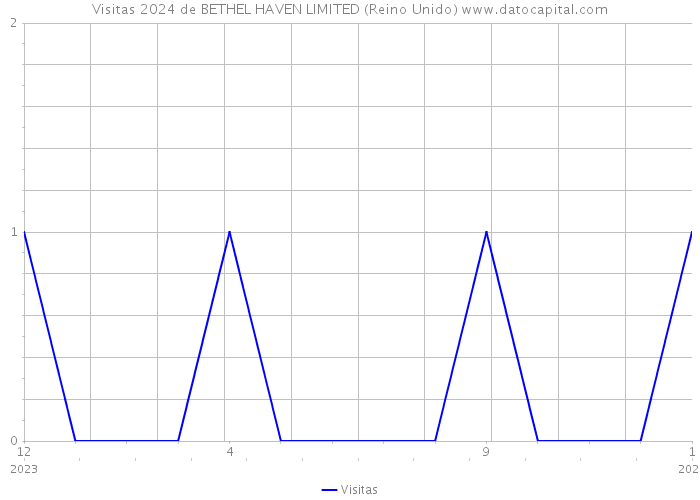 Visitas 2024 de BETHEL HAVEN LIMITED (Reino Unido) 