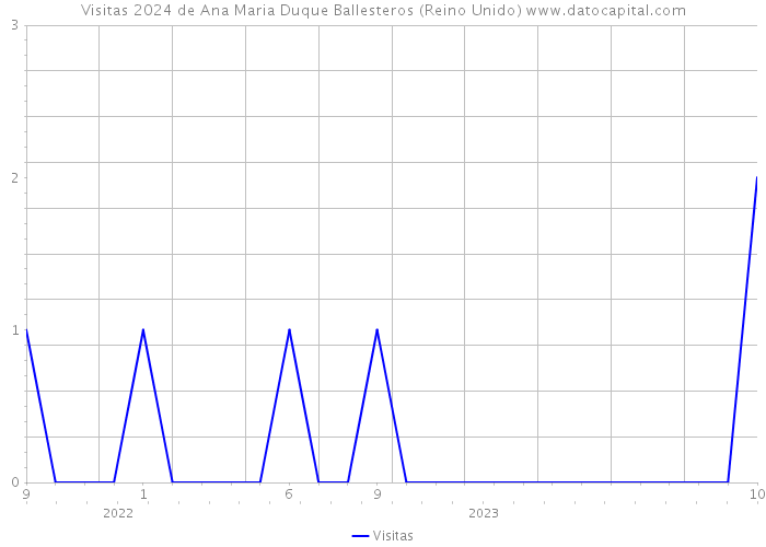 Visitas 2024 de Ana Maria Duque Ballesteros (Reino Unido) 