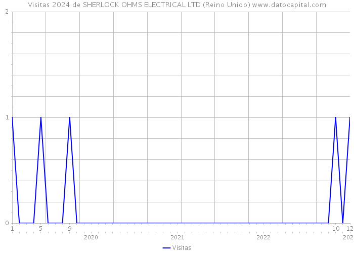 Visitas 2024 de SHERLOCK OHMS ELECTRICAL LTD (Reino Unido) 