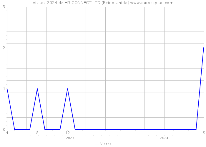 Visitas 2024 de HR CONNECT LTD (Reino Unido) 