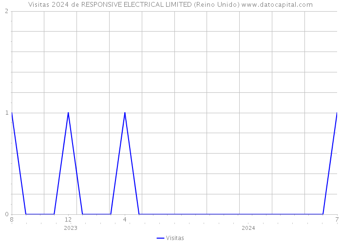 Visitas 2024 de RESPONSIVE ELECTRICAL LIMITED (Reino Unido) 