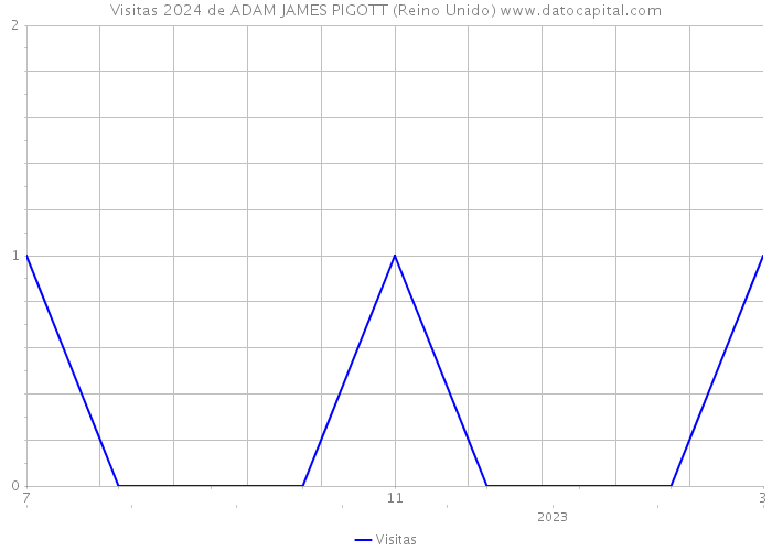 Visitas 2024 de ADAM JAMES PIGOTT (Reino Unido) 